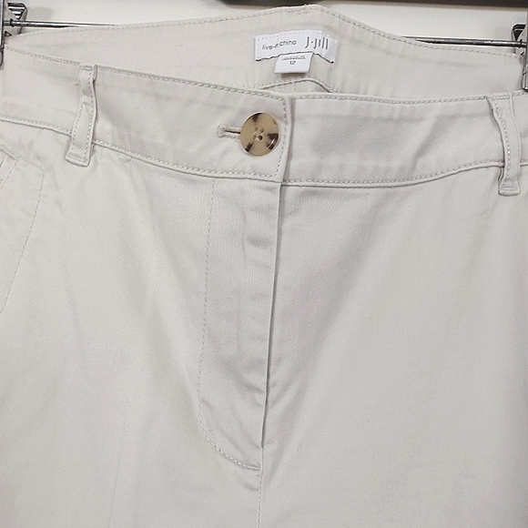 J.Jill Live-in Chino Size 12 - Picture 4 of 8